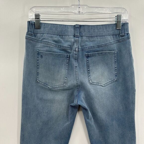 BETABRAND Light Wash Stretch Denim Pull On Skinny Jeans Size Small Petite - Picture 5 of 7